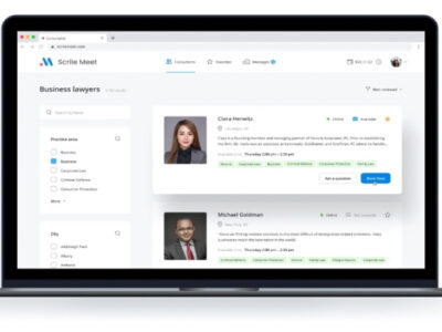 Screenshot of Scrile Meet