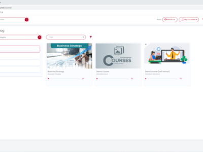 Screenshot of Sentinel|9 LMS