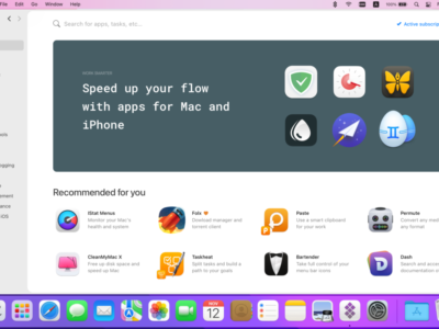 Screenshot of Setapp