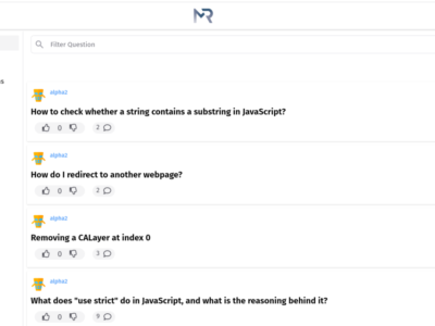 Screenshot of Professor