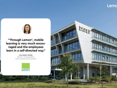 Screenshot of Lemon Mobile LMS