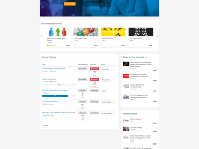 Screenshot of Meridian LMS™