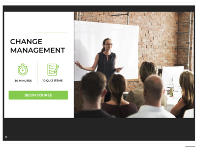 Screenshot of MarkerLMS