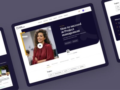 Screenshot of Plume - Custom LMS