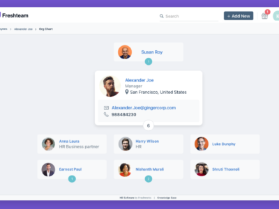 Screenshot of Freshteam