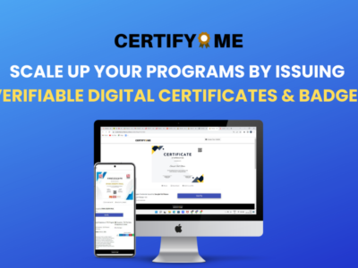 Screenshot of CertifyMe