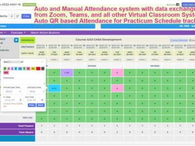 Screenshot of College Manager