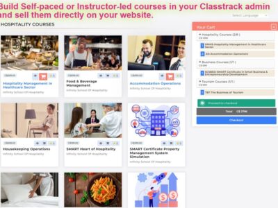 Screenshot of College Manager