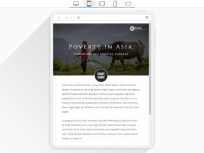 Screenshot of hiCreo