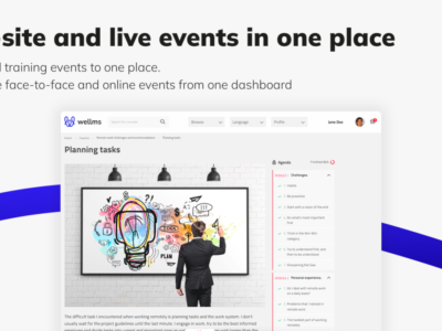 Screenshot of Wellms