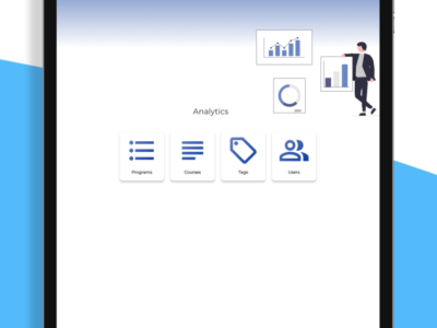 Screenshot of Flex LMS