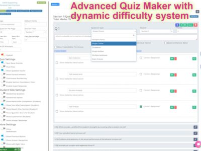 Screenshot of College Manager
