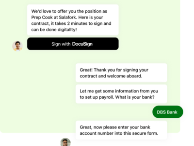 Screenshot of Mercu: Chat-based Onboarding & Training