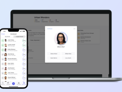 Screenshot of Pingboard