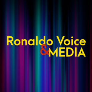 Ronaldo Voice & Media, LLC. logo
