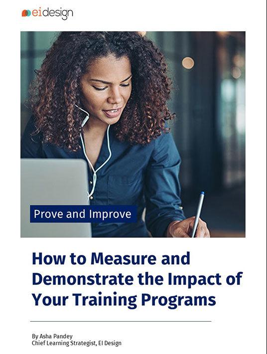 Publishing eBook: Prove and Improve: How to Measure and Demonstrate the Effect of Your Training Programs