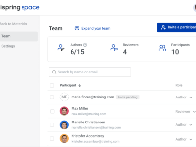 Screenshot of iSpring Suite