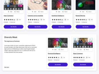 Screenshot of Kallidus Learn