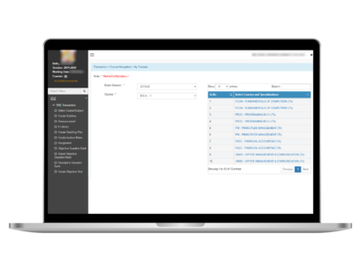 Screenshot of MasterSoft LMS