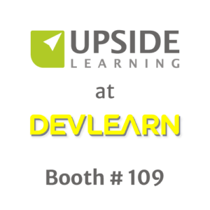 Upside Learning Will Be Exhibiting At DevLearn On October 26–28, 2022