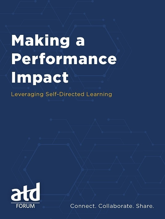 eBook Release: Making A Performance Impact: Leveraging Self-Directed Learning