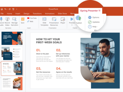 Screenshot of iSpring Presenter