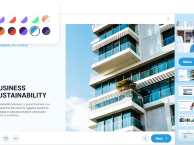 Screenshot of iSpring Converter Pro