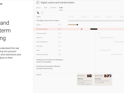 Screenshot of CourseFactory