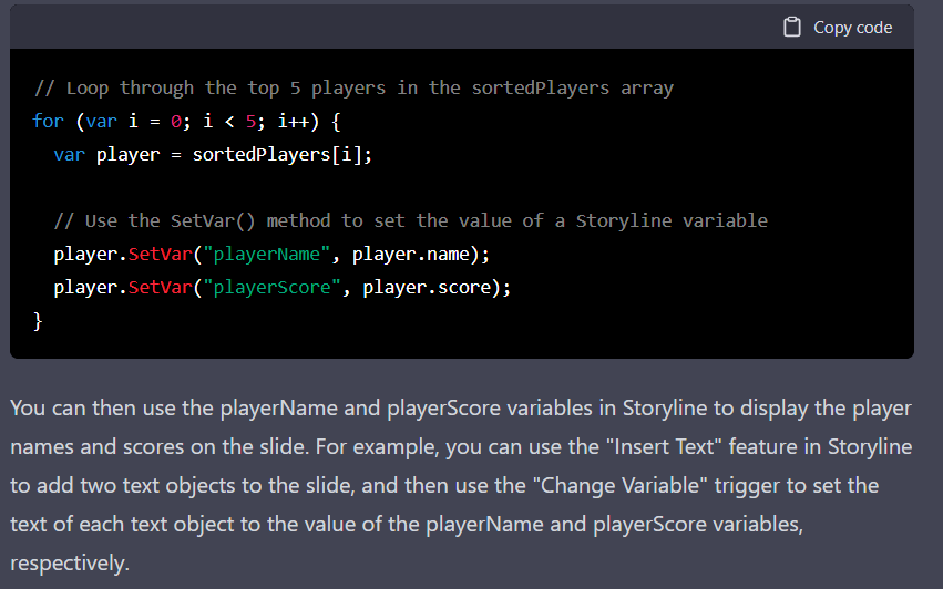 AI Wrote JavaScript Code - Troubleshooting