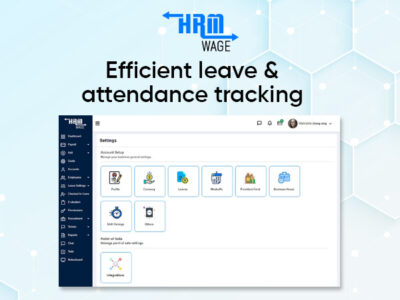 Screenshot of HRM Wage