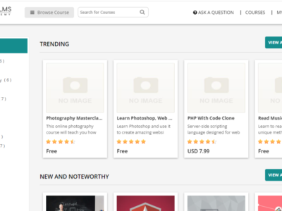 Screenshot of Expert Plus LMS