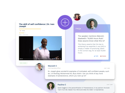 Screenshot of Learn Amp