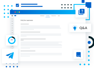 Screenshot of TRAK LMS