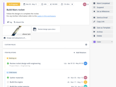 Screenshot of Teamhood