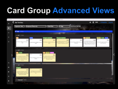 Screenshot of NoteDex
