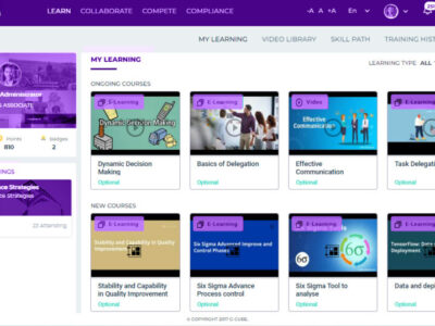 Screenshot of Tenneo: LMS