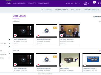 Screenshot of Tenneo: LMS