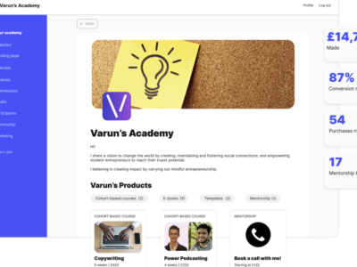 Screenshot of Let's Level Up