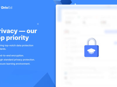 Screenshot of DrivEd LMS