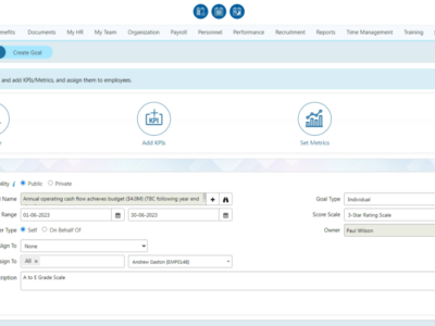 Screenshot of SutiHR
