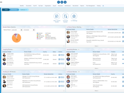 Screenshot of SutiHR