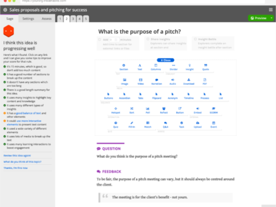Screenshot of Tribal Habits LMS