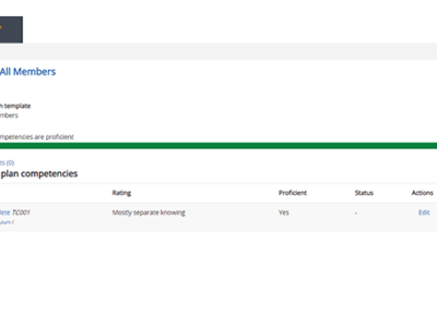 Screenshot of SkillPilot