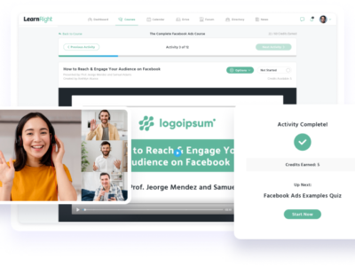 Screenshot of LearnRight