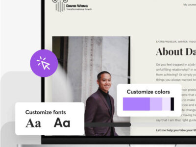Screenshot of LearnWorlds LMS