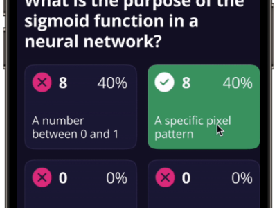 Screenshot of Kwizie