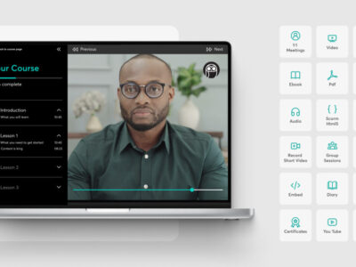 Screenshot of LearnWorlds LMS