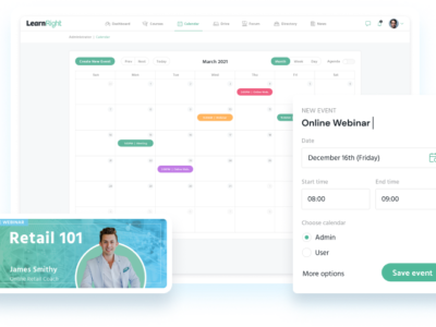 Screenshot of LearnRight