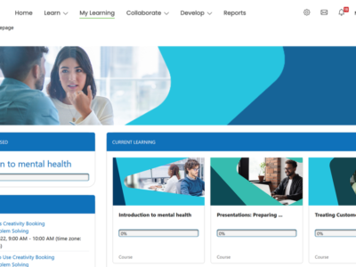 Screenshot of Totara Learn