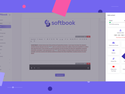 Screenshot of Softbook